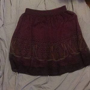 Purple Skirt